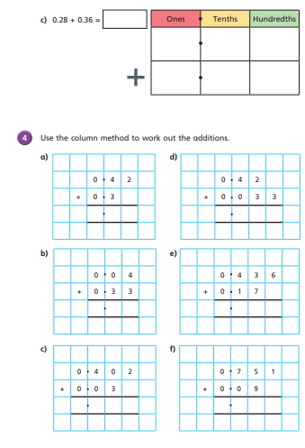 Year 5: Monday 6th July – Maths, Adding Decimals within 1 | Broad Heath