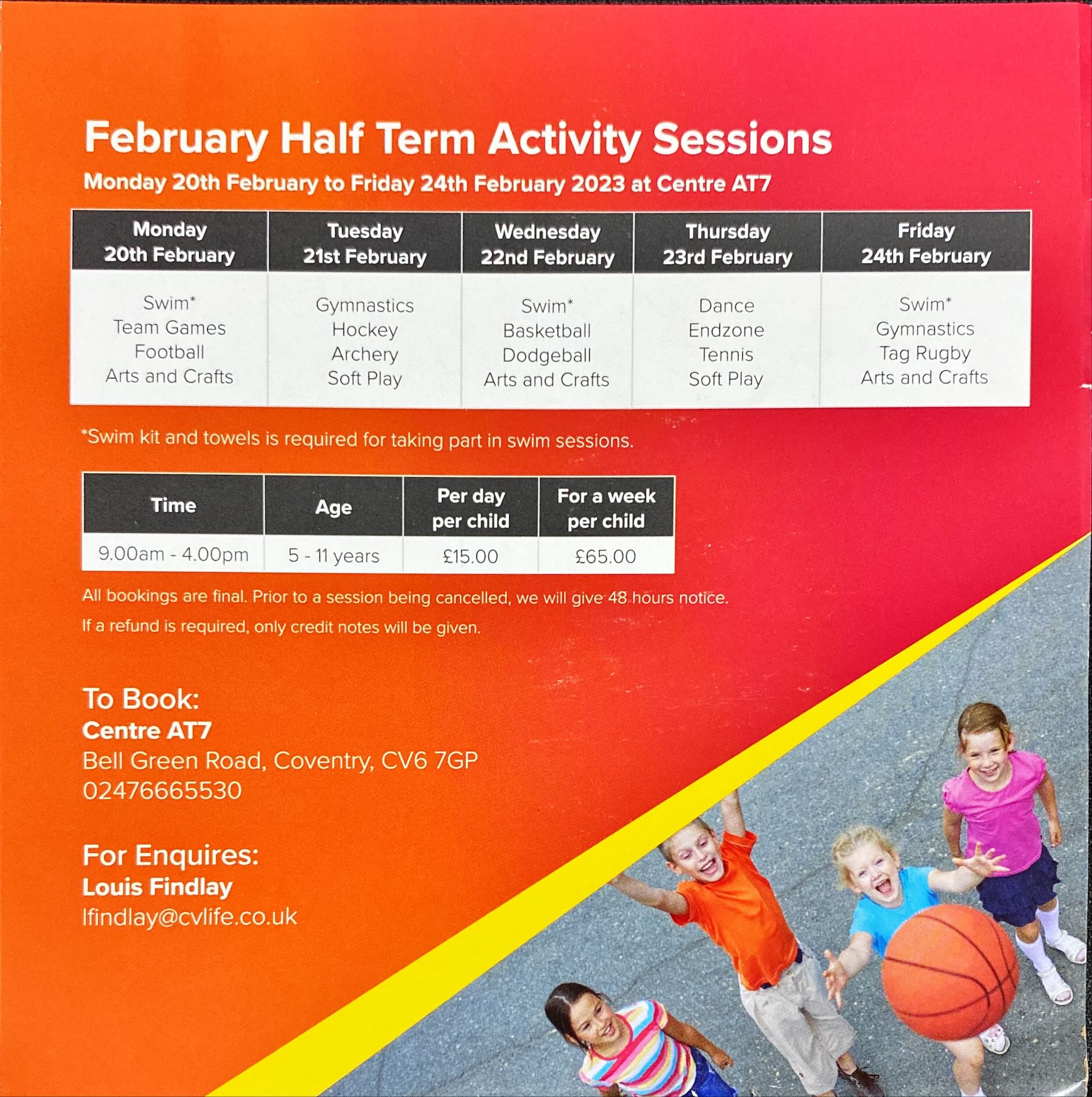 February Half Term Activities – Broad Heath Primary School