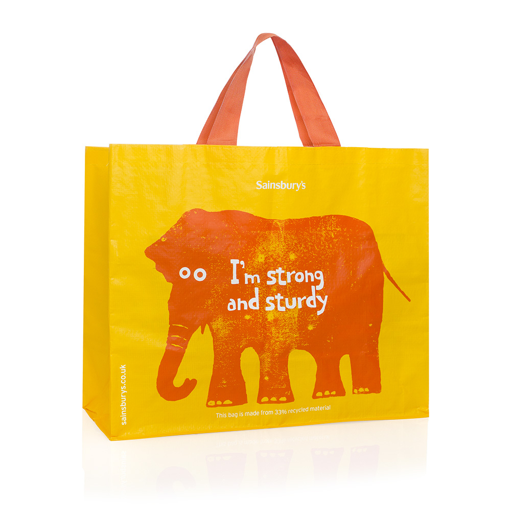 Books and strong carrier bags