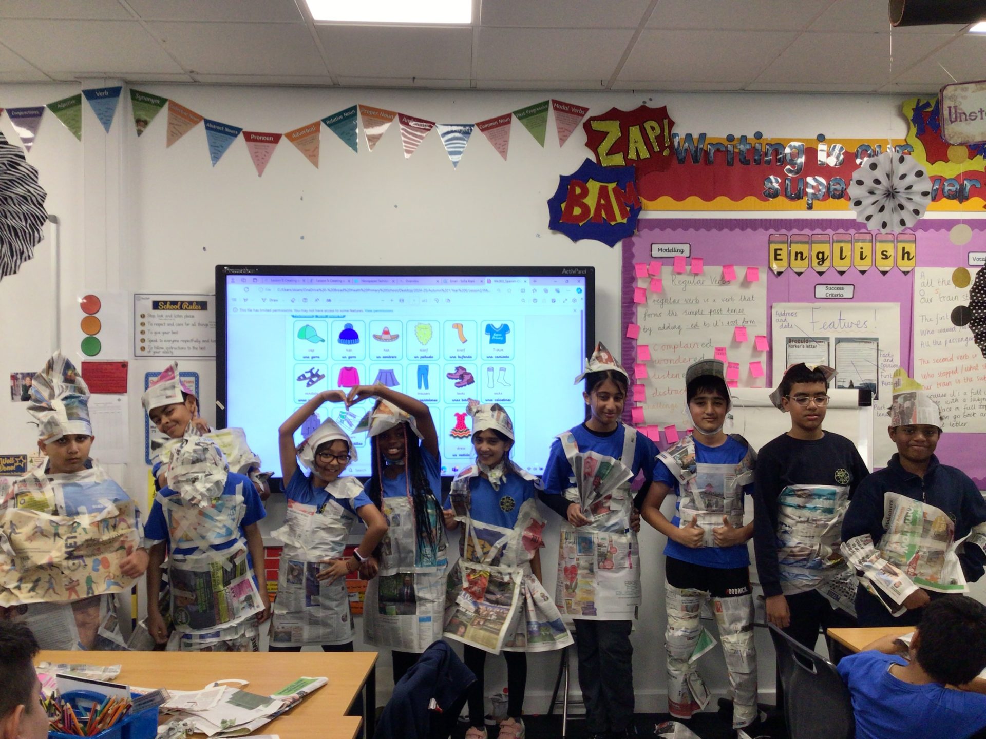 Year 6 – Spanish Fashion week!