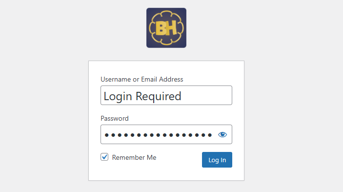 Website Changes – Login Required